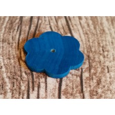 Motivscheibe "Blume" - Farbe: blau